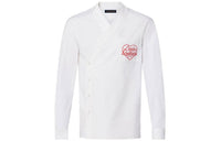 LOUIS VUITTON X Nigo Printed Heart & Dragon Kimono Shirt