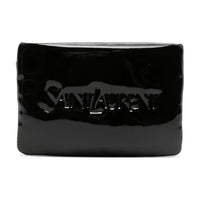 SAINT LAURENT Lambskin Wallet Men's Black