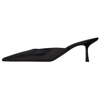 SAINT LAURENT Closed Toe Slippers 5.5cm Women's Black