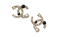 CHANEL Earrings Women's Gold