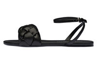 MIU MIU Strap Sandals Women's Black