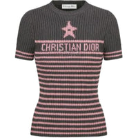DIOR T-Shirts Women's Gray