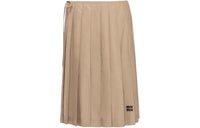 MIU MIU SS23 Casual Short Skirts Women's Khaki