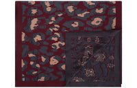 DIOR Knit Scarves Women's Deep Red