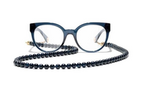 CHANEL Cat Eye Frame Eyeglass Frames Women's