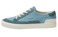 HERMES Deep Low-Top Stylish Skateboarding Shoes Men's Blue