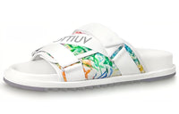 LOUIS VUITTON Stylish Sandals Men's White