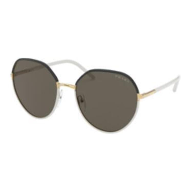 PRADA - Oval Sunglasses Unisex White