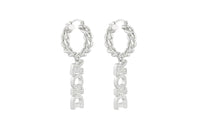 DIOR Earrings Women's Silver