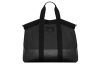 SAINT LAURENT Leather Shoulder Bag Crossbody Bag Handbag Large Size Men's Black