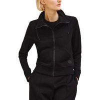 HERMES Jackets Coats Women's Black