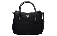 PRADA Nylon One Shoulder Handbags Women's Black