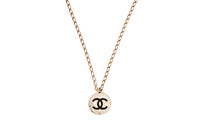 CHANEL Necklaces Women's Gold
