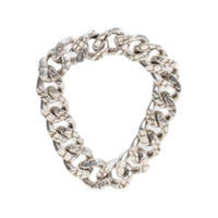 CELINE Brass Bracelets Unisex Silver