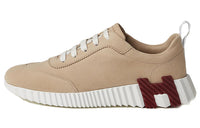 HERMES Bouncing Slip Resistant Low Top Sports Casual Shoes Women's Beige