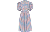 MIU MIU SS22 Short-Sleeved Dresses Women's Purple
