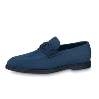 LOUIS VUITTON Estate Loafers Men's Marine Blue