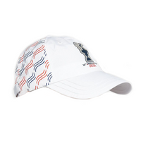 PRADA Recycled Polyester Baseball Caps Men's White