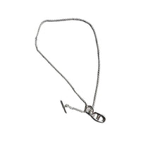 HERMES 925 Sterling Silver Pendants Men's Silver