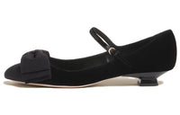 MIU MIU Casual Single Shoes 2.5cm Women's Black