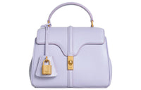 CELINE Satin Cow Leather Shoulder Bag, Crossbody Bag, Handbag Mini Women's Light Lavender