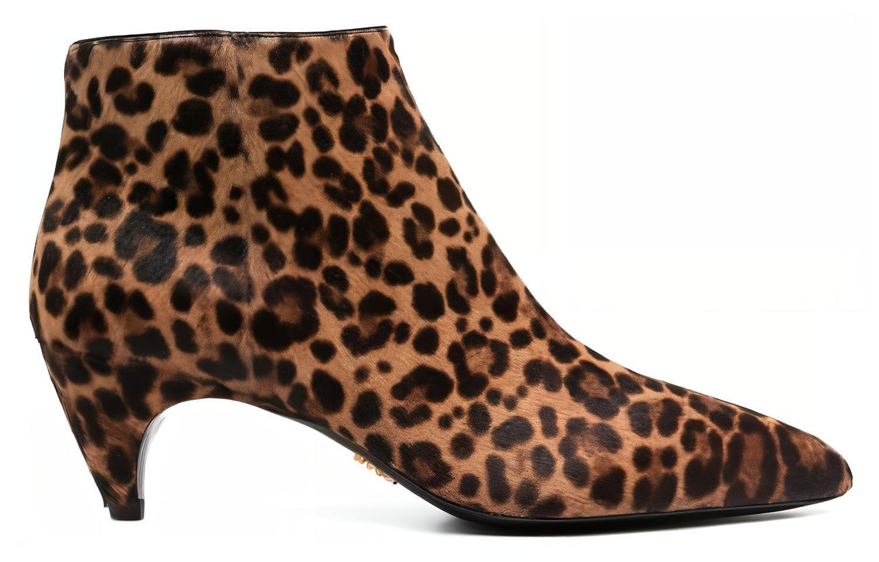PRADA Ankle Boots Women's Brown