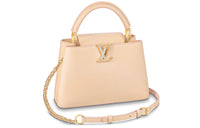 LOUIS VUITTON Capucines Bag Bb Yellow