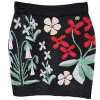 CHANEL Casual Short Skirts Women's Black