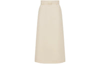 DIOR Casual Long Skirts Women's Ecru