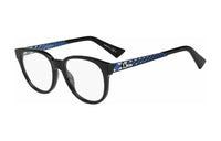 DIOR Metal Plastic Cat Eye Eyeglass Frames Women's Black