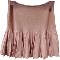 CHANEL Casual Short Skirts Women's Pink