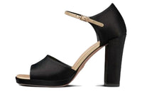 DIOR Illusion Strap Sandals Women's Black