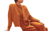 HERMES Knitwear Women's Fresh Orange