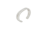 SAINT LAURENT Wavy Cuff Bracelet