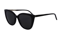 SAINT LAURENT Acetate Cat Eye Sunglasses Women's Black