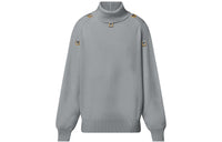 LOUIS VUITTON FW22 Cashmere Sweater Women's Gray