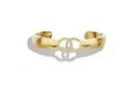 CHANEL Diamond Bangles Women's Gold