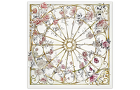 DIOR Silk Scarves Women's White