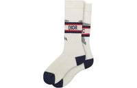DIOR Mid Calf Socks Women's 1 Pack White