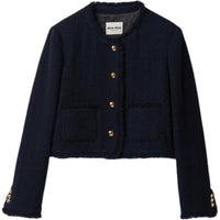 MIU MIU Jackets Coats Women's Black