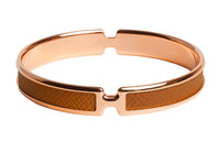 HERMES Bangles Unisex Rose Gold