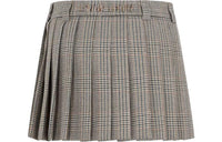 MIU MIU Casual Short Skirts Women's Cocoa