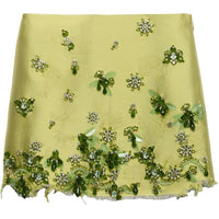 PRADA Casual Short Skirts Women's Fern Green