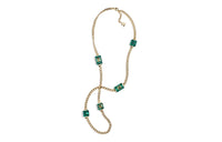 CHANEL Necklaces Women's Gold