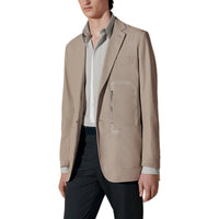 HERMES SS24 Jackets Coats Men's Sand Yellow