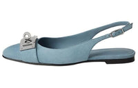 HERMES Innocente Casual Single Shoes Women's Blue
