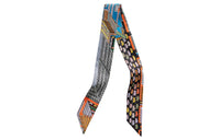 HERMES Silk Scarves Women's Black
