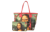 LOUIS VUITTON Leather Handbag Women's Multicolor