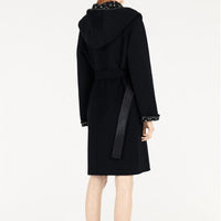 LOUIS VUITTON Coat Women's Black
