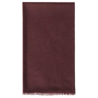 Loro Piana Silk Knit Scarves Unisex Burgundy